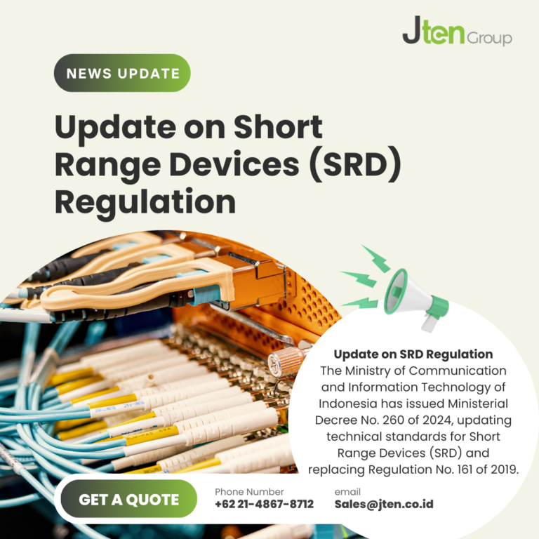 Update on Short Range Devices (SRD) Regulation