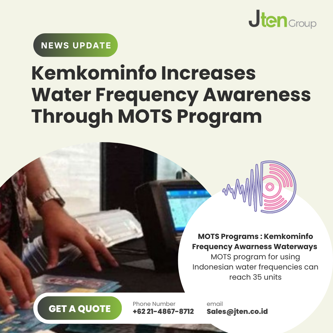 Kemkominfo Increases Frequency Awareness in Waterways through the MOTS program