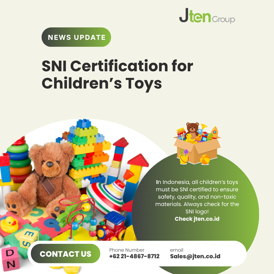 SNI Certification for Children’s Toys