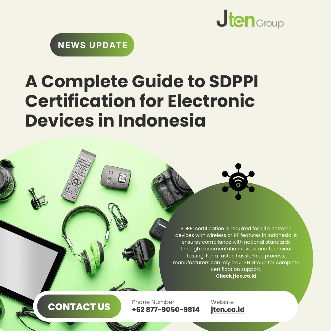 SDPPI certification for electronic devices Thumbnail