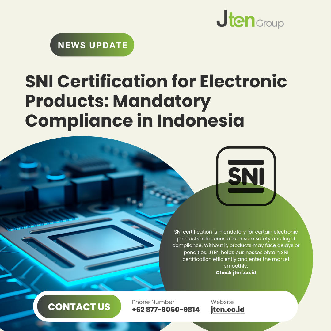 SNI Certification for Electronic Products Thumbnail