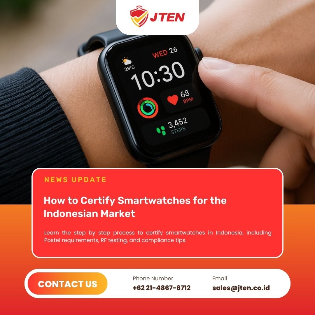 How to Certify Smartwatches for the Indonesian Market