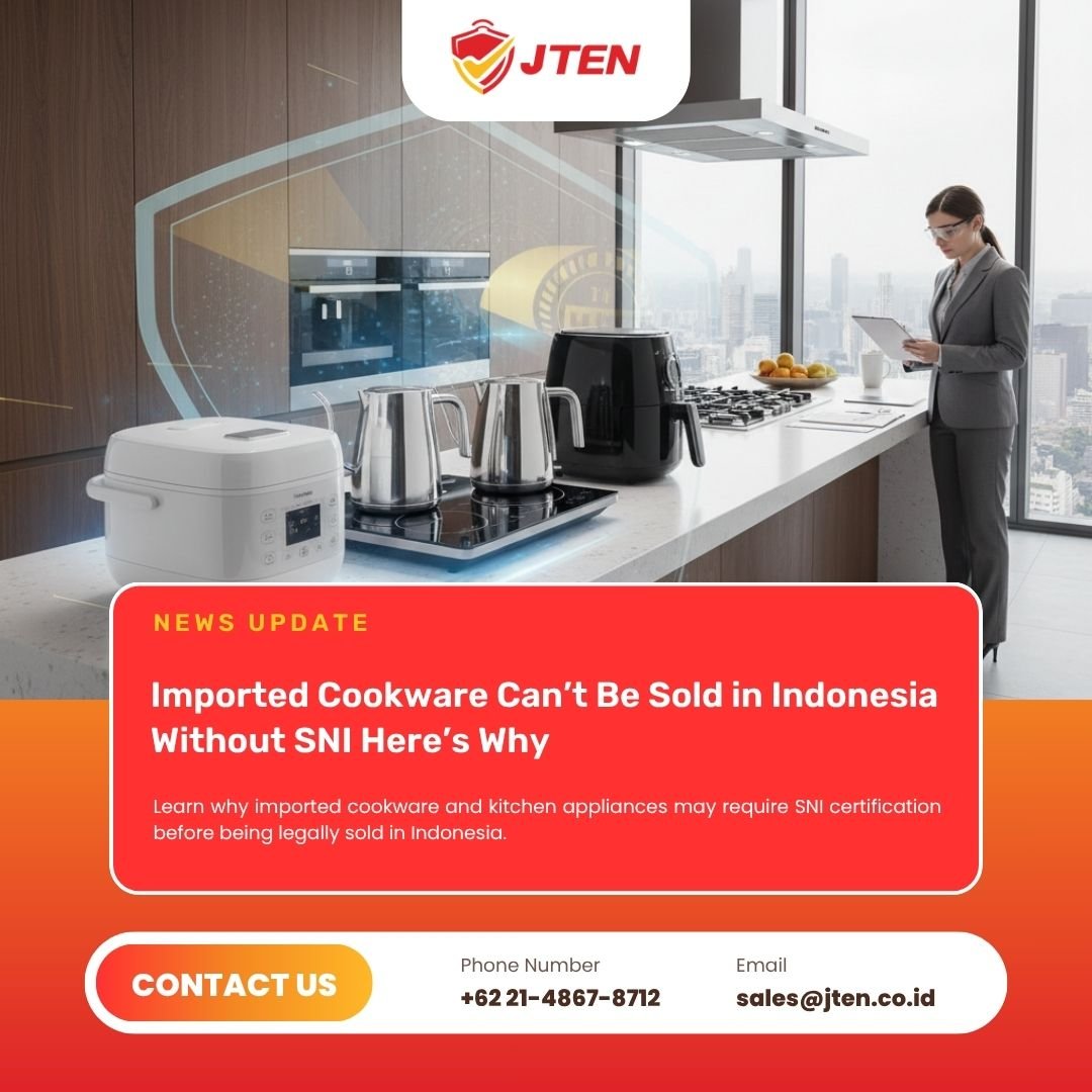Imported Cookware Can’t Be Sold in Indonesia Without SNI Here’s Why