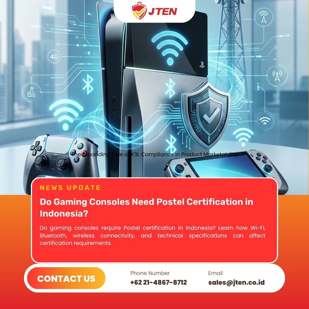 Do Gaming Consoles Need Postel Certification in Indonesia?