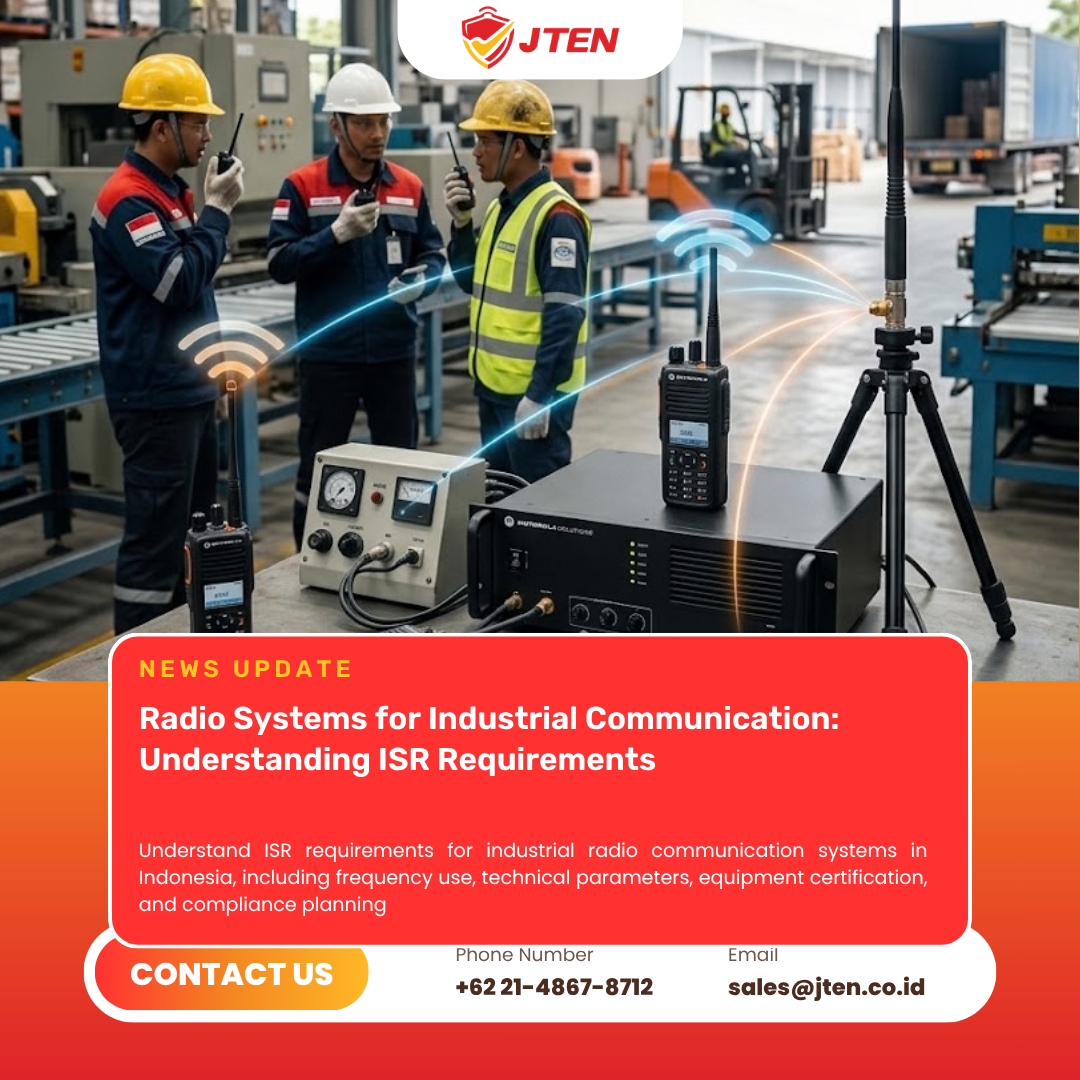 Radio Systems for Industrial Communication: Understanding ISR Requirements