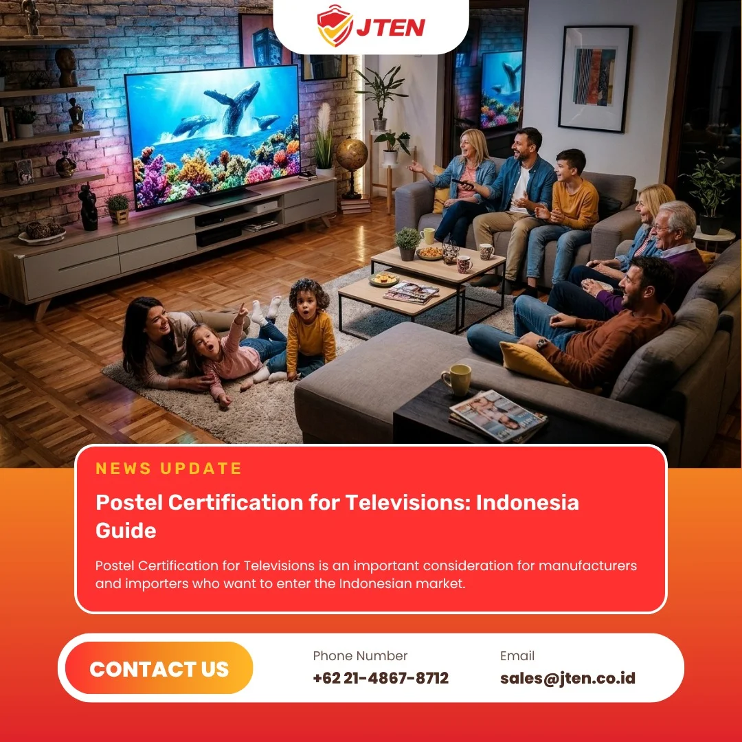 Postel Certification for Televisions: Indonesia Guide